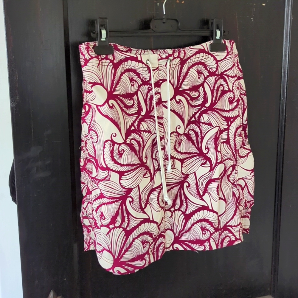 Title Nine White and Purple Skort Size 8